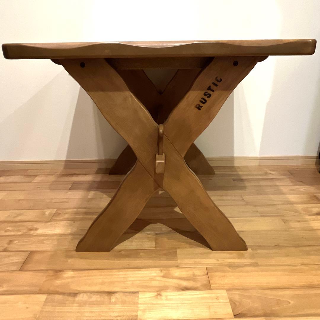 カリモク　RUSTIC ダイニングテーブル　高級家具　karimoku 机　木製