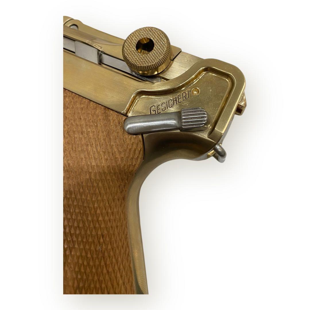 ち*☆様 【SMG刻印】マルシン製 ルガーP08 22KGP金属モデルガン♪