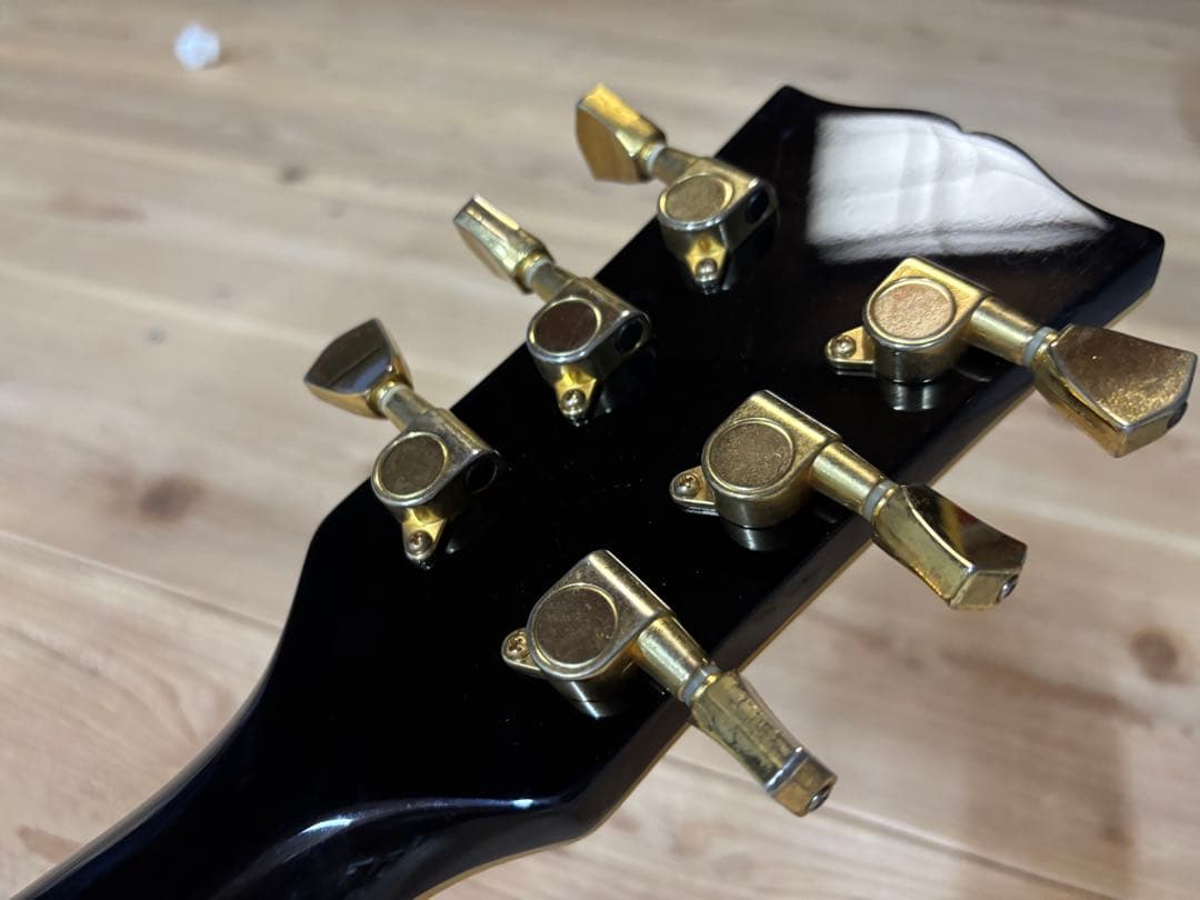 K-Garage レスポールカスタムモデル　ブラック　中古調整済み