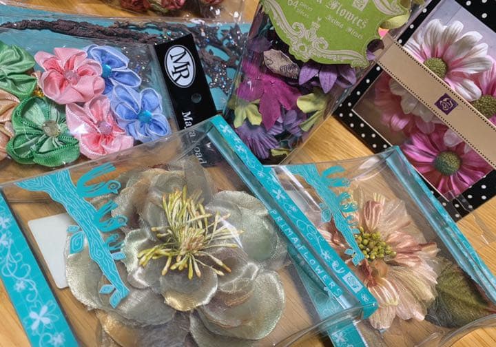 prima スクラップブッキング フラワーセット