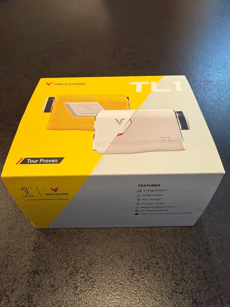 た*パ様 VOICE CADDIE TL1 ゴルフ用距離計 ホワイト