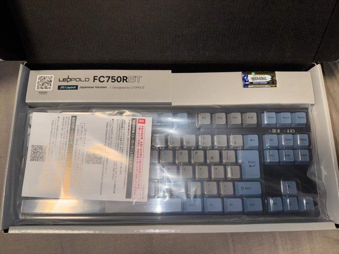 LEOPOLD FC750RBT 黒軸