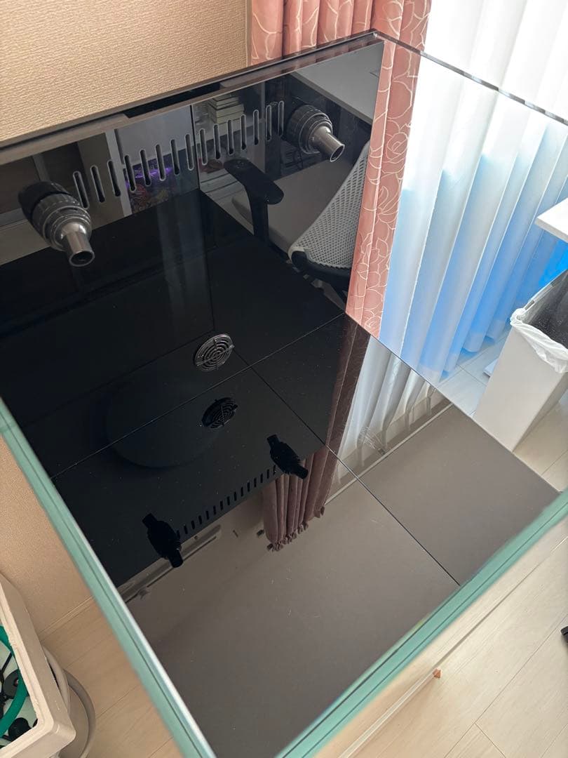 お*な様 60cmオーバーフロー水槽　Neptunian cube M-PRO6