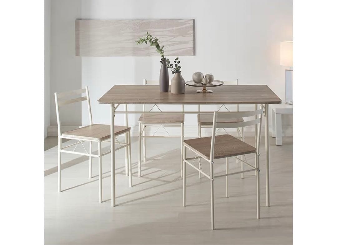 アイリスプラザ ダイニングテーブルセット 4人用 5点セット