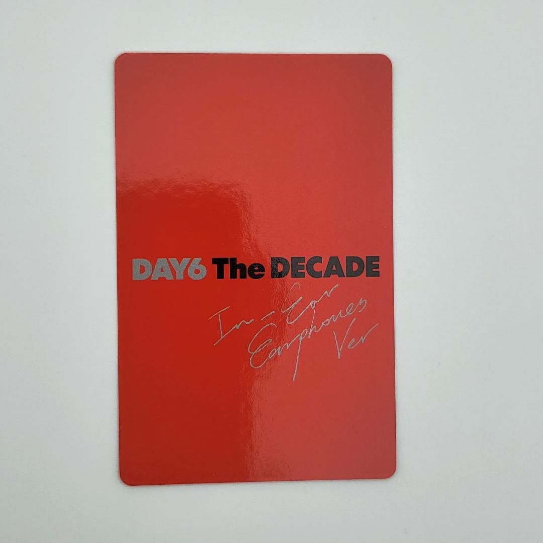 DAY6 The DECADE イヤホン SUNGJIN