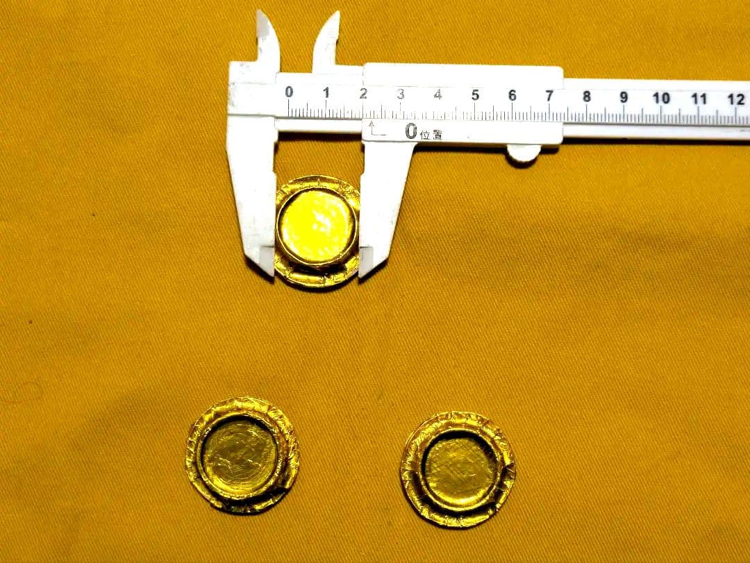 【閉店売り尽し】茶入の蓋 ３個セット（含む虫喰１個）