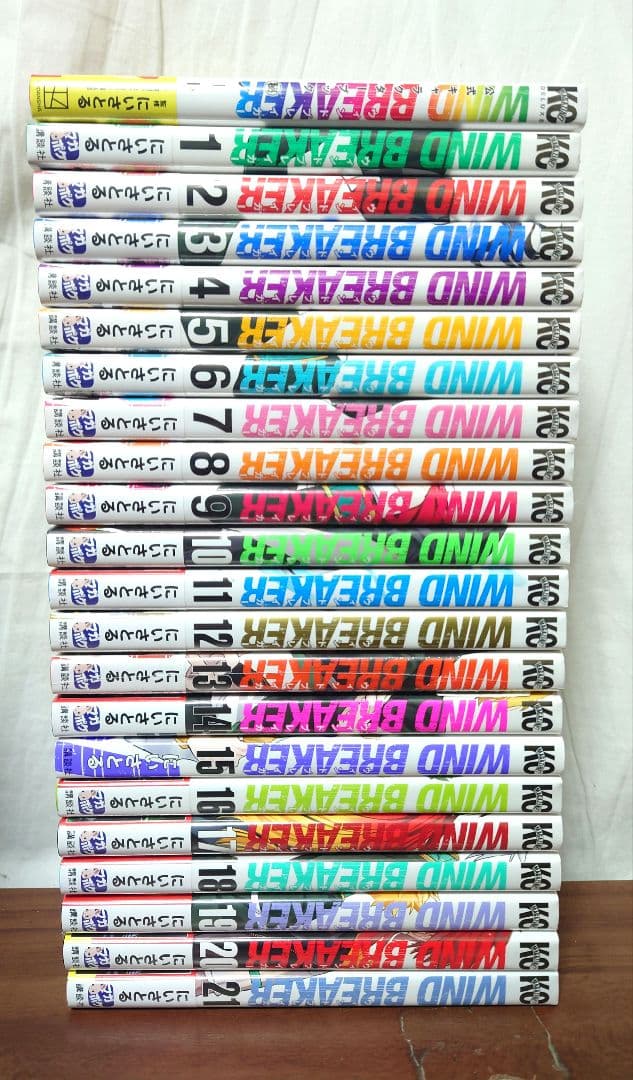 Peko　　ウィンドブレーカー 1〜21巻＋キャラブック　ほぼ新品