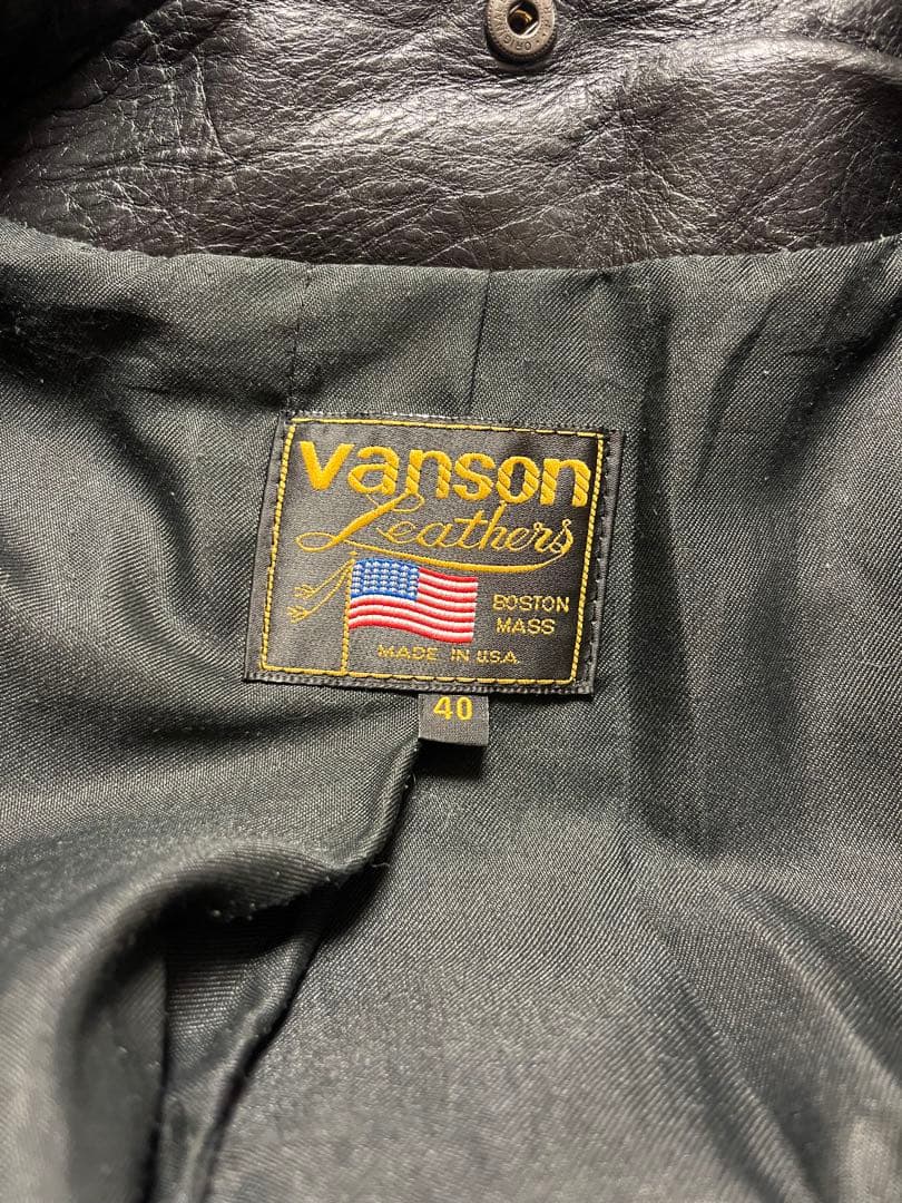 VANSON　バンソンRJV　Size/40 　Made in USA　RJP