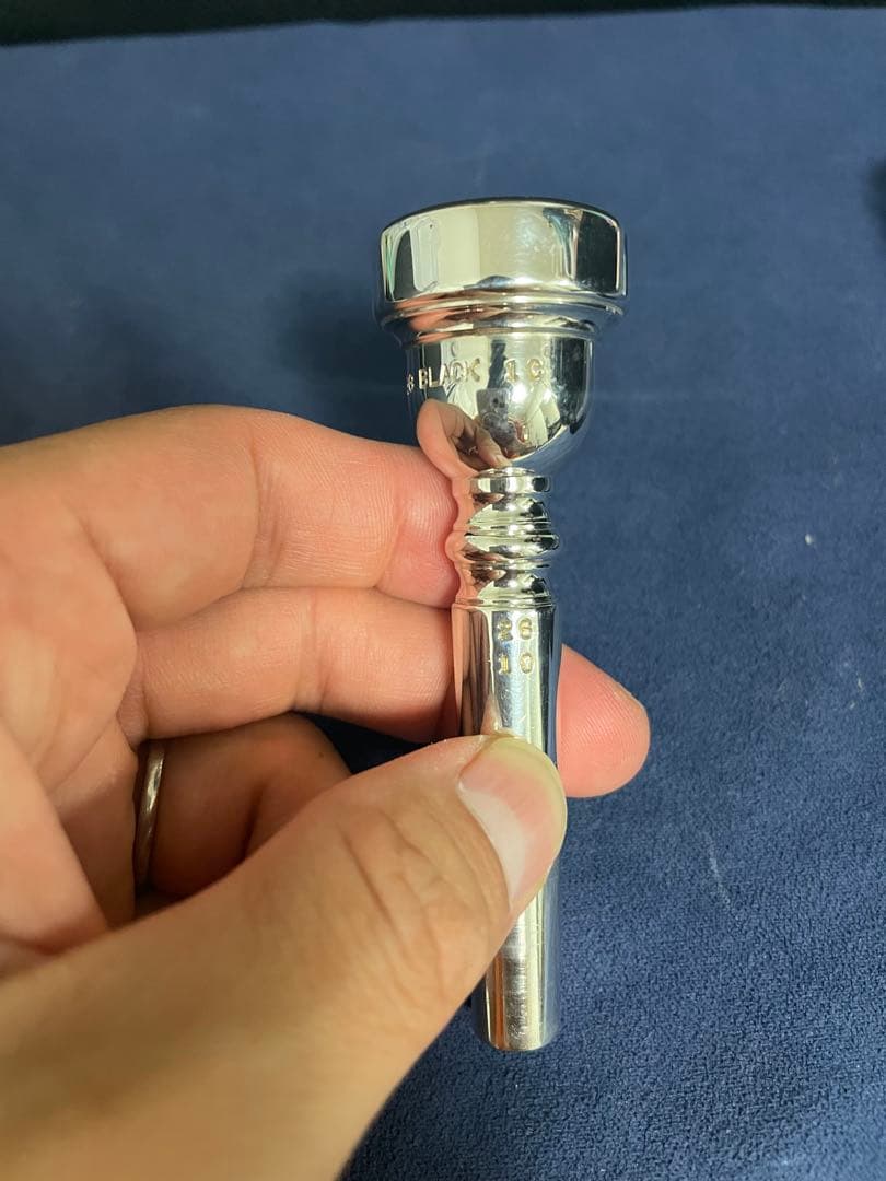 トランペットマウスピースGreg Black1C #26 #10 SPECIAL