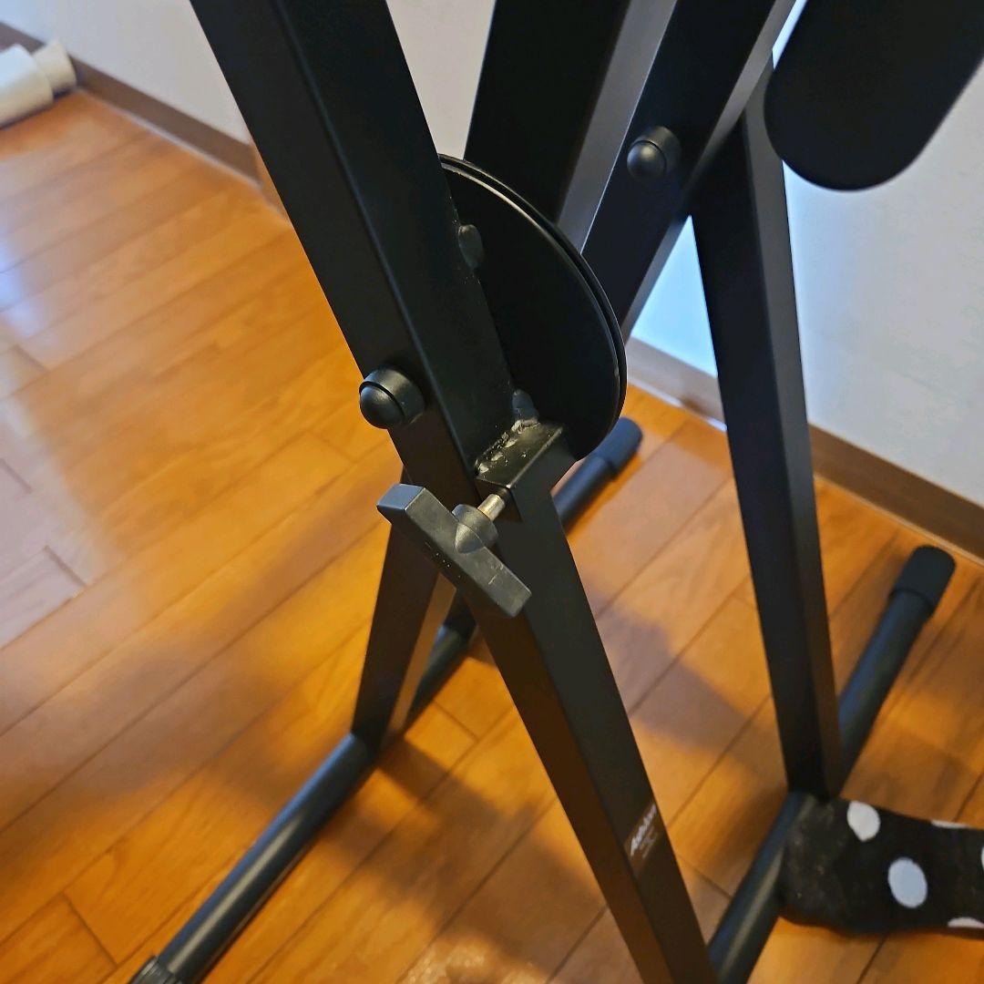 ashton２段　キーボードスタンド 　拡張スタンド高さ、幅調整可能 黒