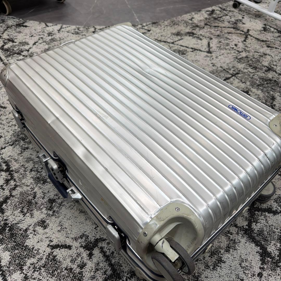 【微ジャンク】RIMOWA スーツケース　アルミ製　大型【送料無料】