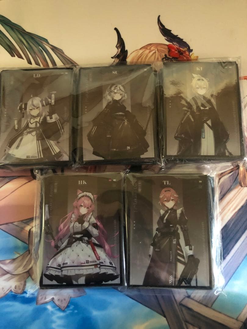 ホロライブ6期生　秘密結社holoX スリーブ　5種セット