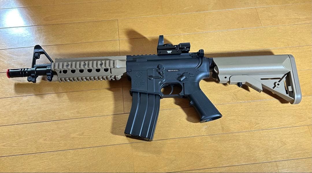 ルイ電動ガン『M4CQBタンカラーモデル』ライトプロ 10