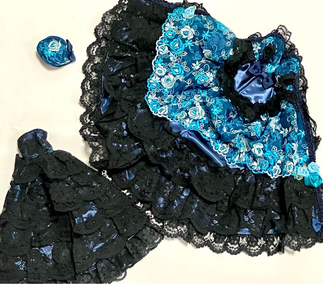 1/6ドール用ドレスセット　ハンドメイド