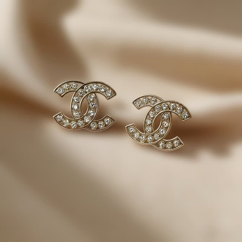 美品 シャネル COCO マーク パール ピアス