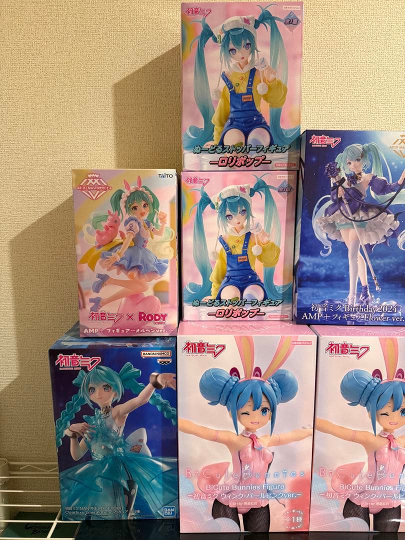 初音ミク　フィギュア　まとめ売り　9体