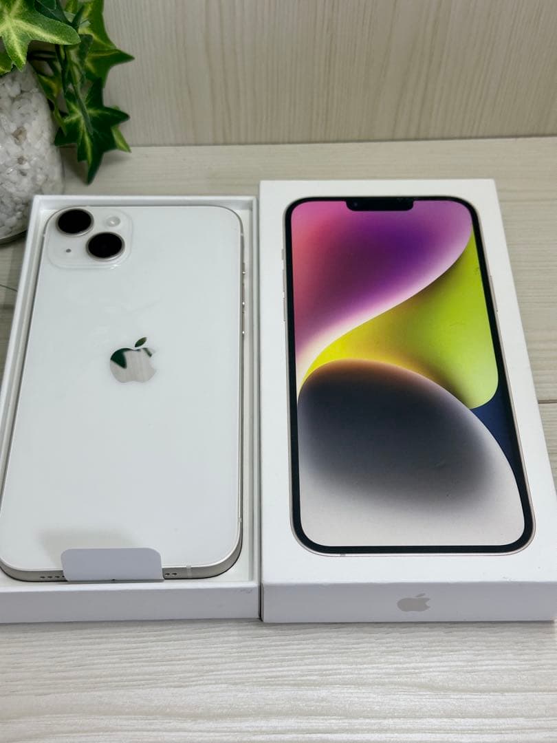 ✅【ほぼ新品】【100％】✨iPhone 14 Plus❣️256GB⭐️国内版