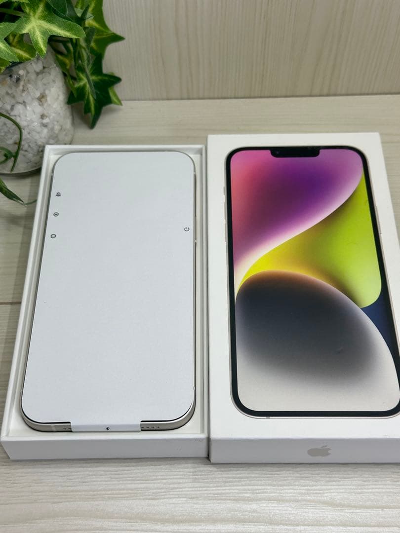 ✅【ほぼ新品】【100％】✨iPhone 14 Plus❣️256GB⭐️国内版