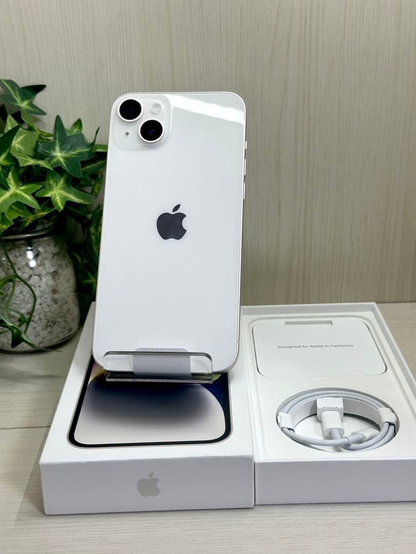 ✅【ほぼ新品】【100％】✨iPhone 14 Plus❣️256GB⭐️国内版