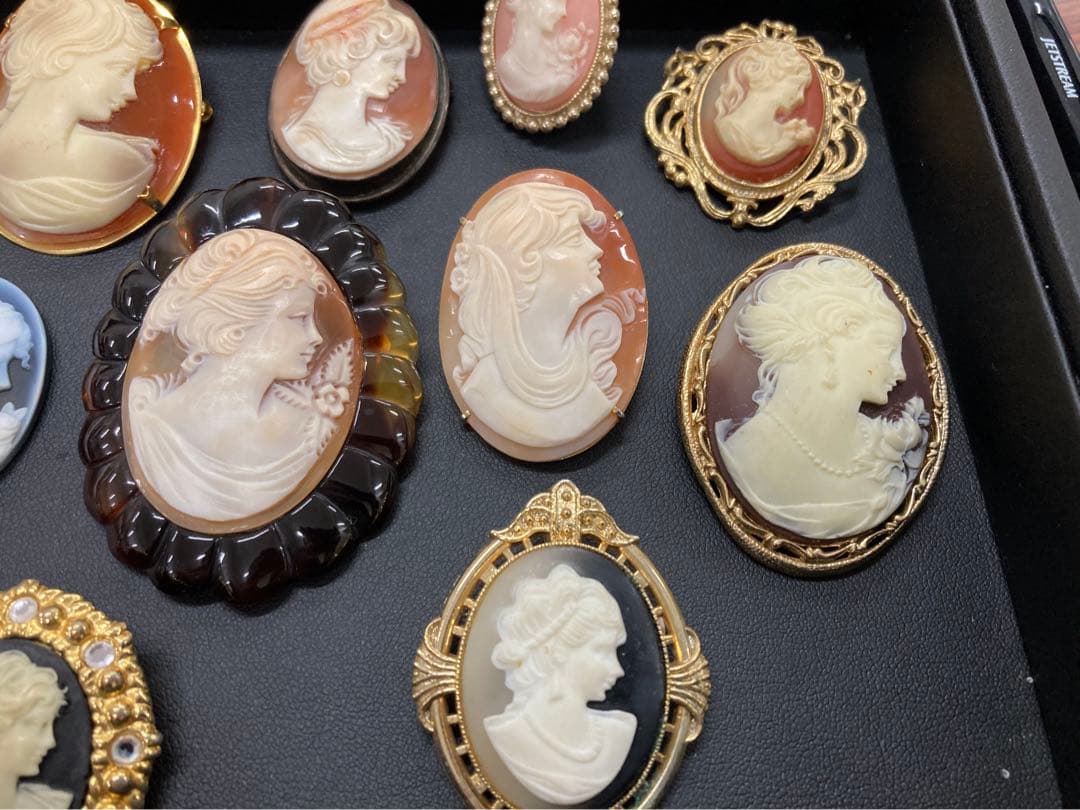 カメオ（素材不明）アクセサリーまとめ