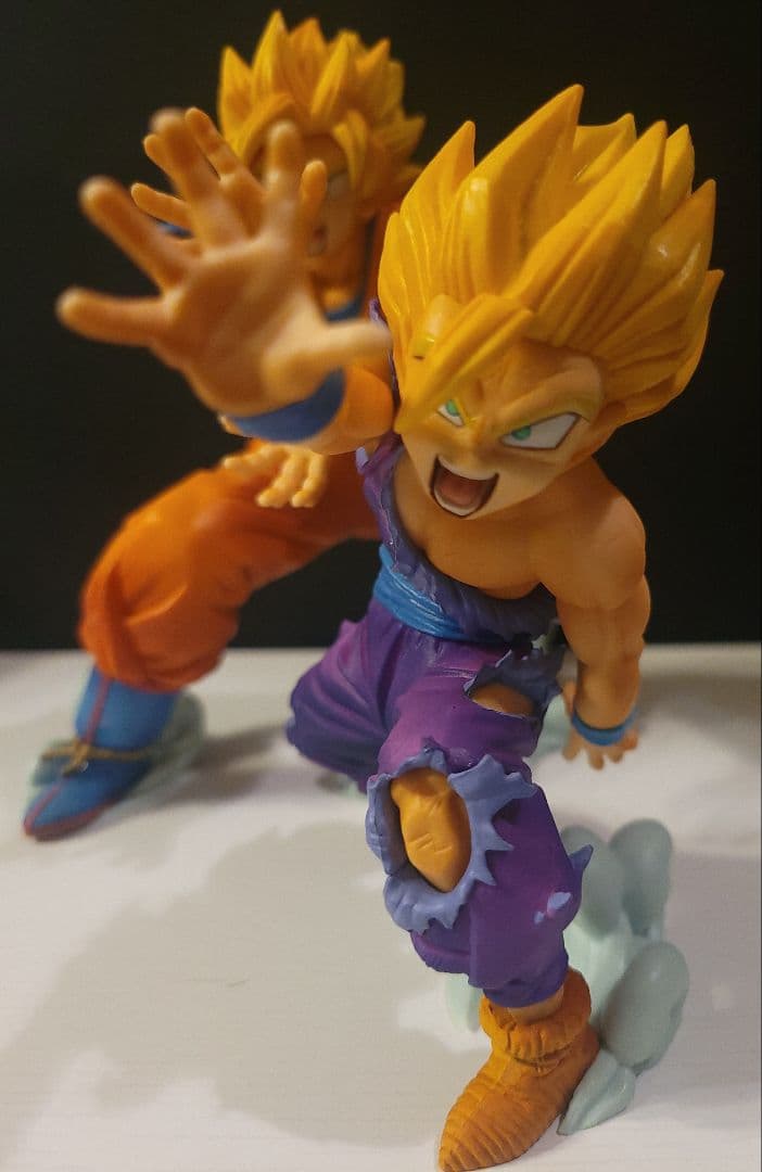 ドラゴンボール　一番くじ　A賞　孫悟空&孫悟飯　親子かめはめ波