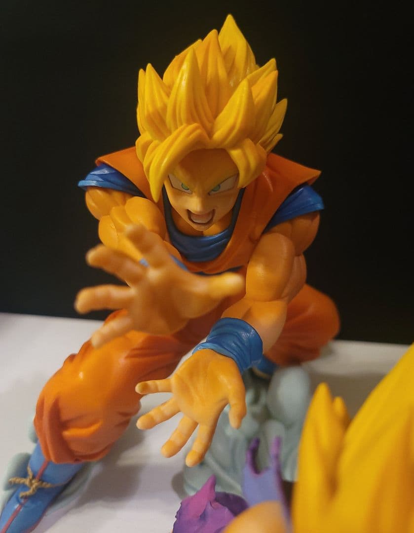 ドラゴンボール　一番くじ　A賞　孫悟空&孫悟飯　親子かめはめ波