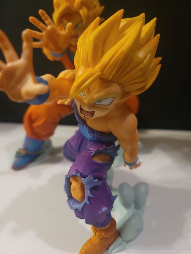 ドラゴンボール　一番くじ　A賞　孫悟空&孫悟飯　親子かめはめ波