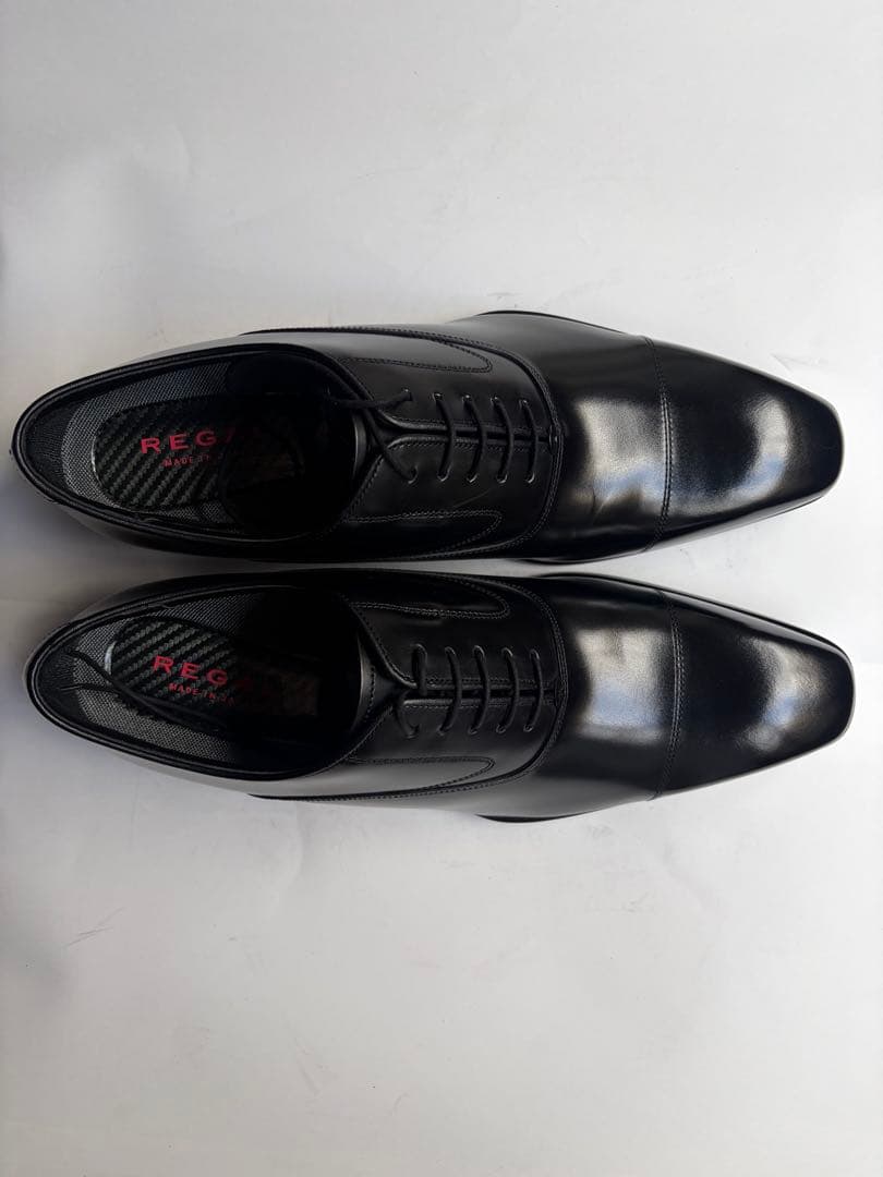 REGAL ブラック ストレートチップ