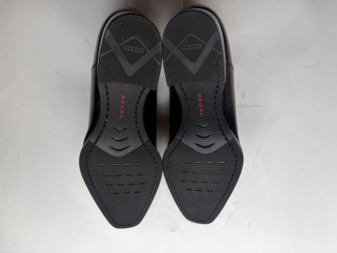 REGAL ブラック ストレートチップ