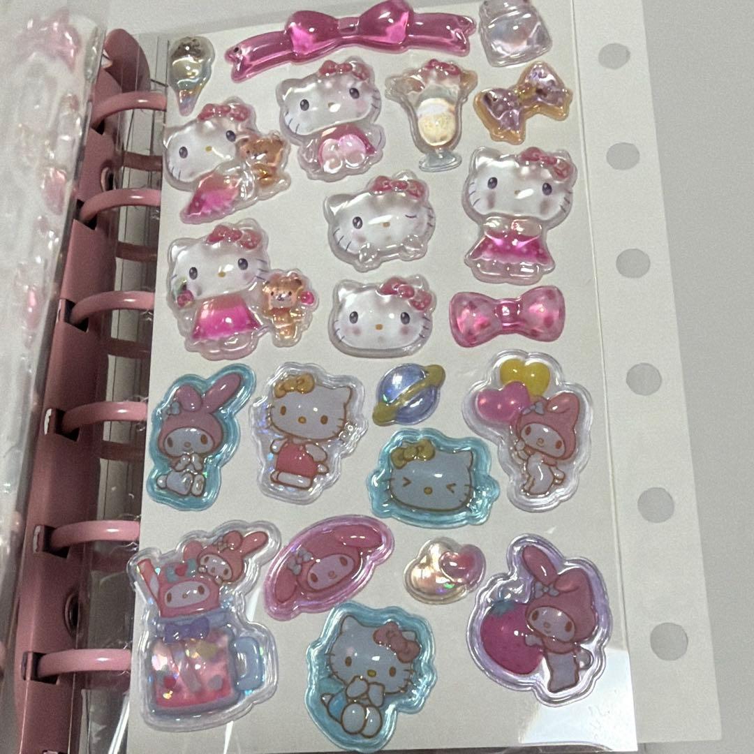 シール帳　完成品　正規品　サンリオ　ちいかわ　トムとジェリー　スンスン