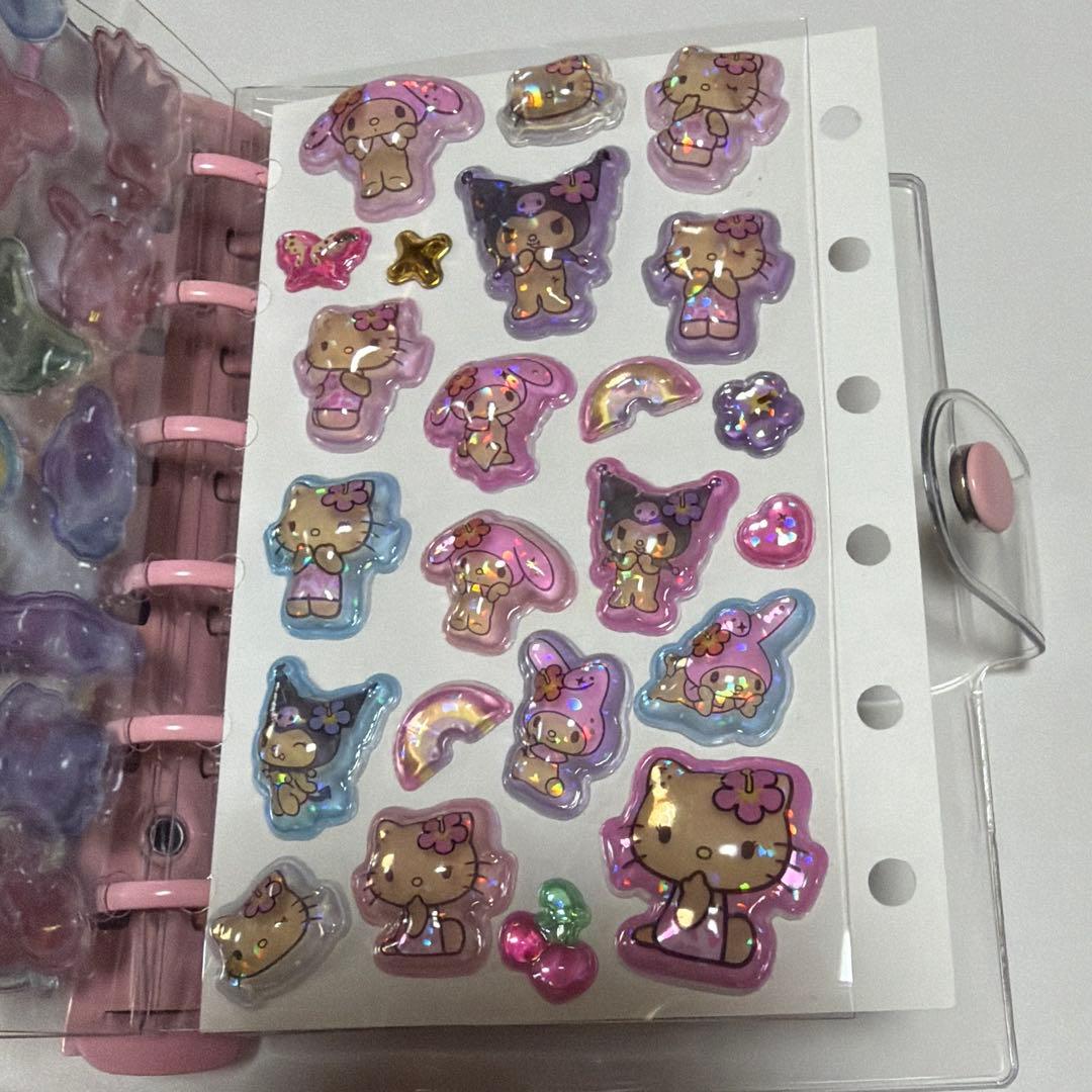 シール帳　完成品　正規品　サンリオ　ちいかわ　トムとジェリー　スンスン