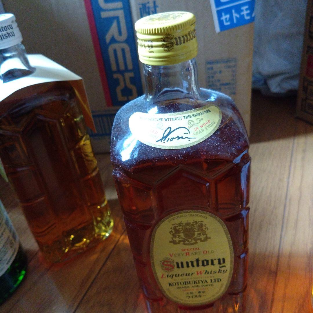 サントリー　響BC 白州 復刻版角瓶　白角　知多