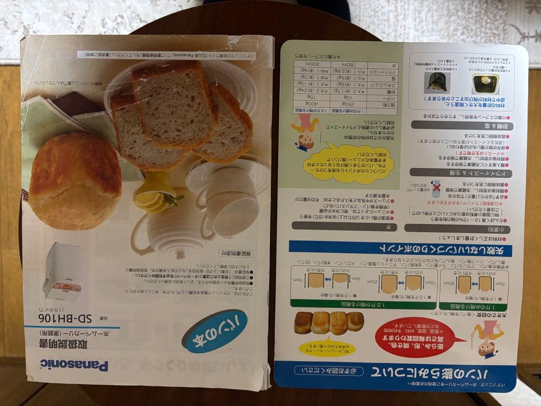 Panasonic ホームベーカリー SD-BHT106