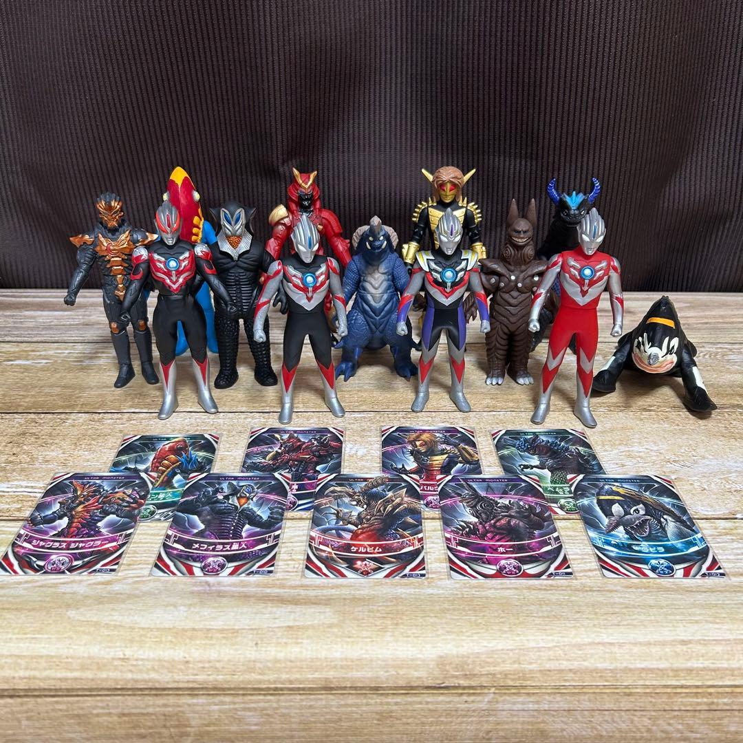 ウルトラマンオーブ ソフビ 13個セット