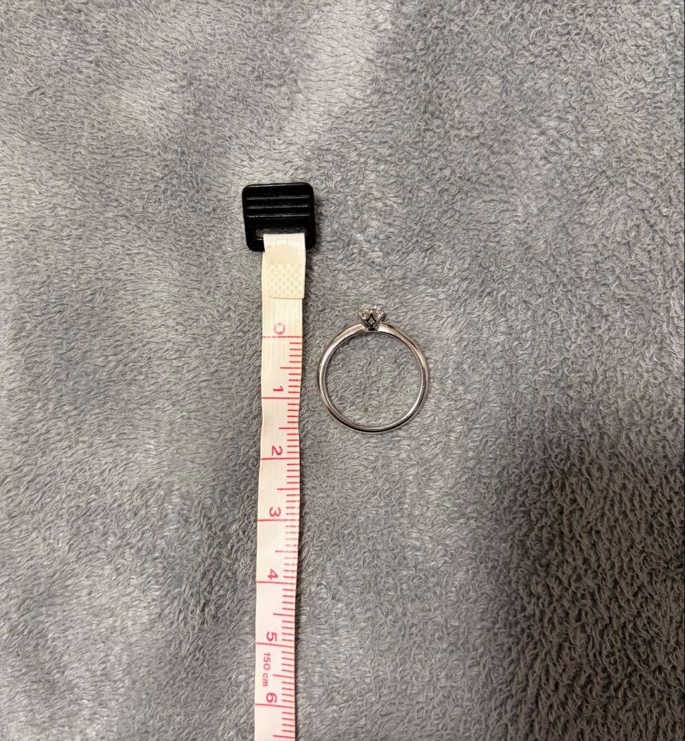 と*も様 銀座ダイヤモンドシライシ　スマイリングチェリー　10号/0.258ct