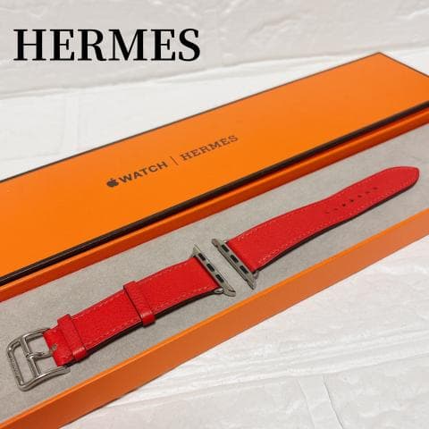 HERMES シンプルトゥール ヴォースイフト アップルウォッチ用 オレンジ