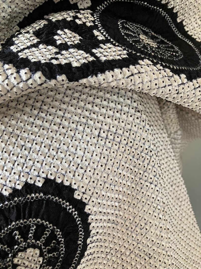 ご予約品 藤娘きぬたや反物より 七五三　四身祝い着　振袖と同誂え長襦袢セット