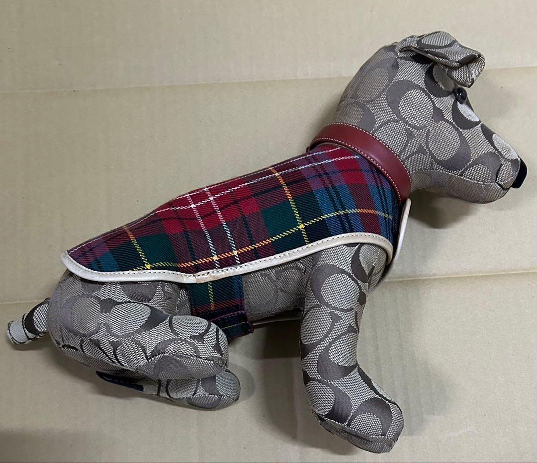 「レア」COACHコーチ　犬　ぬいぐるみ　置物