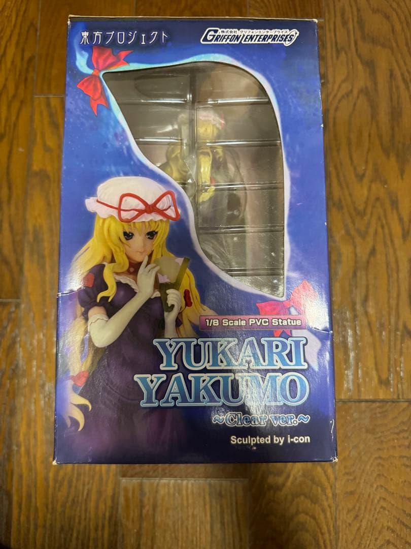未開封【限定】グリフォン 東方 八雲紫 1/8 PVCフィギュア クリアver.