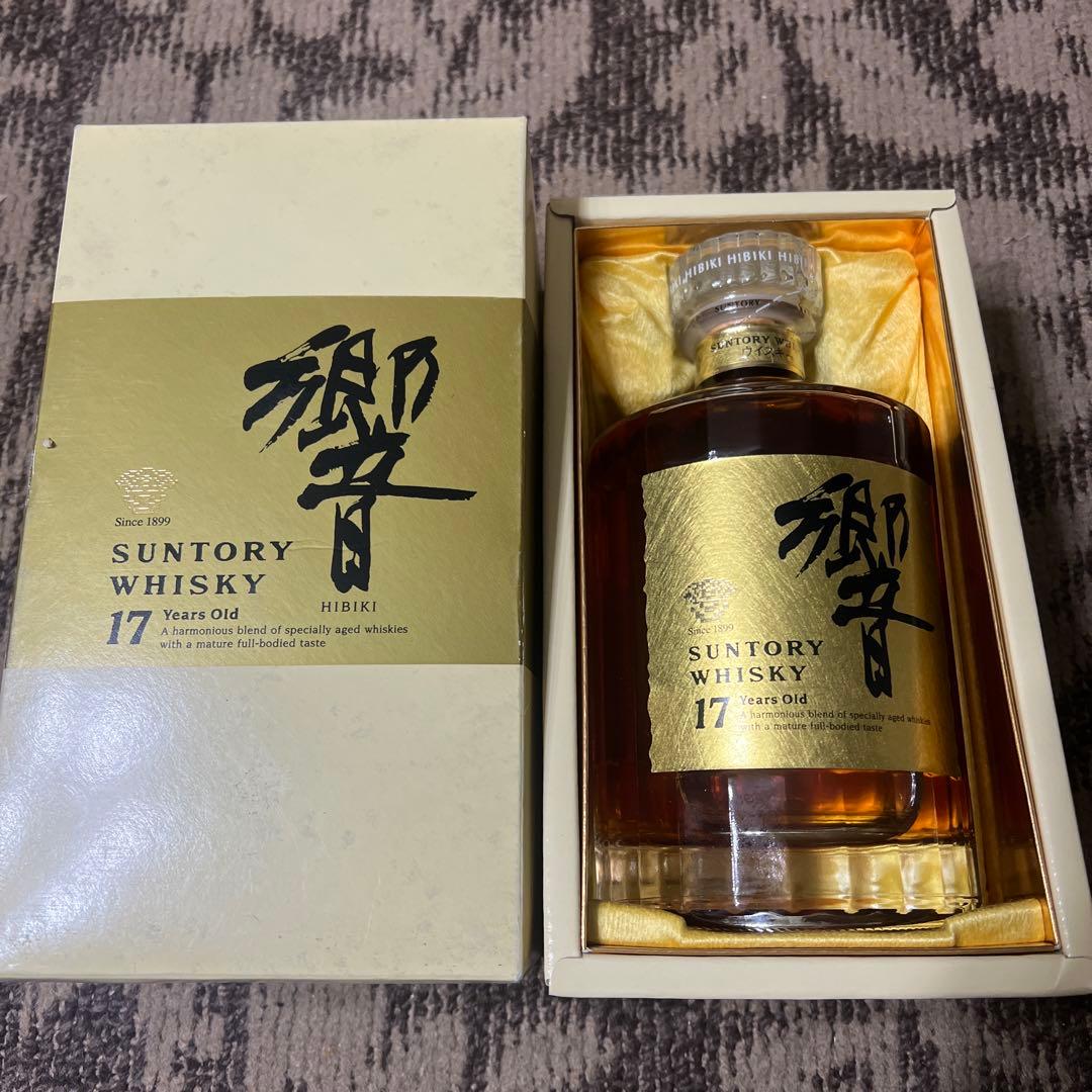 響　サントリー　ウィスキー　ひびき　ゴールドラベル 箱付き　未開封 750ml