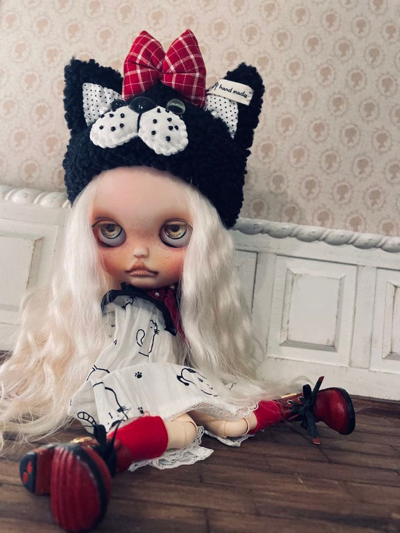 カスタム アイシードール 頭皮付きモヘア アウトフィット付属