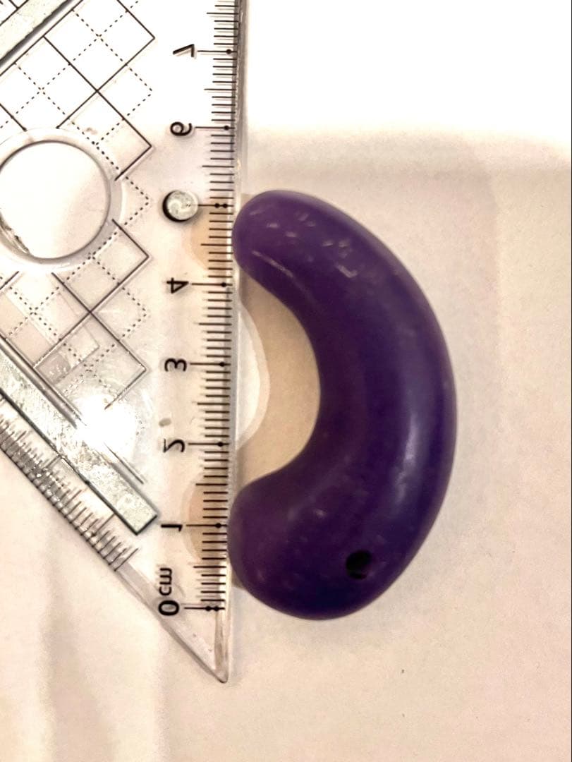 ※専用　希少　古墳期　勾玉　古色紫　翡翠②