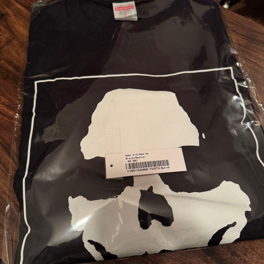 Supreme Number (N)ine Manson Tee ブラック M