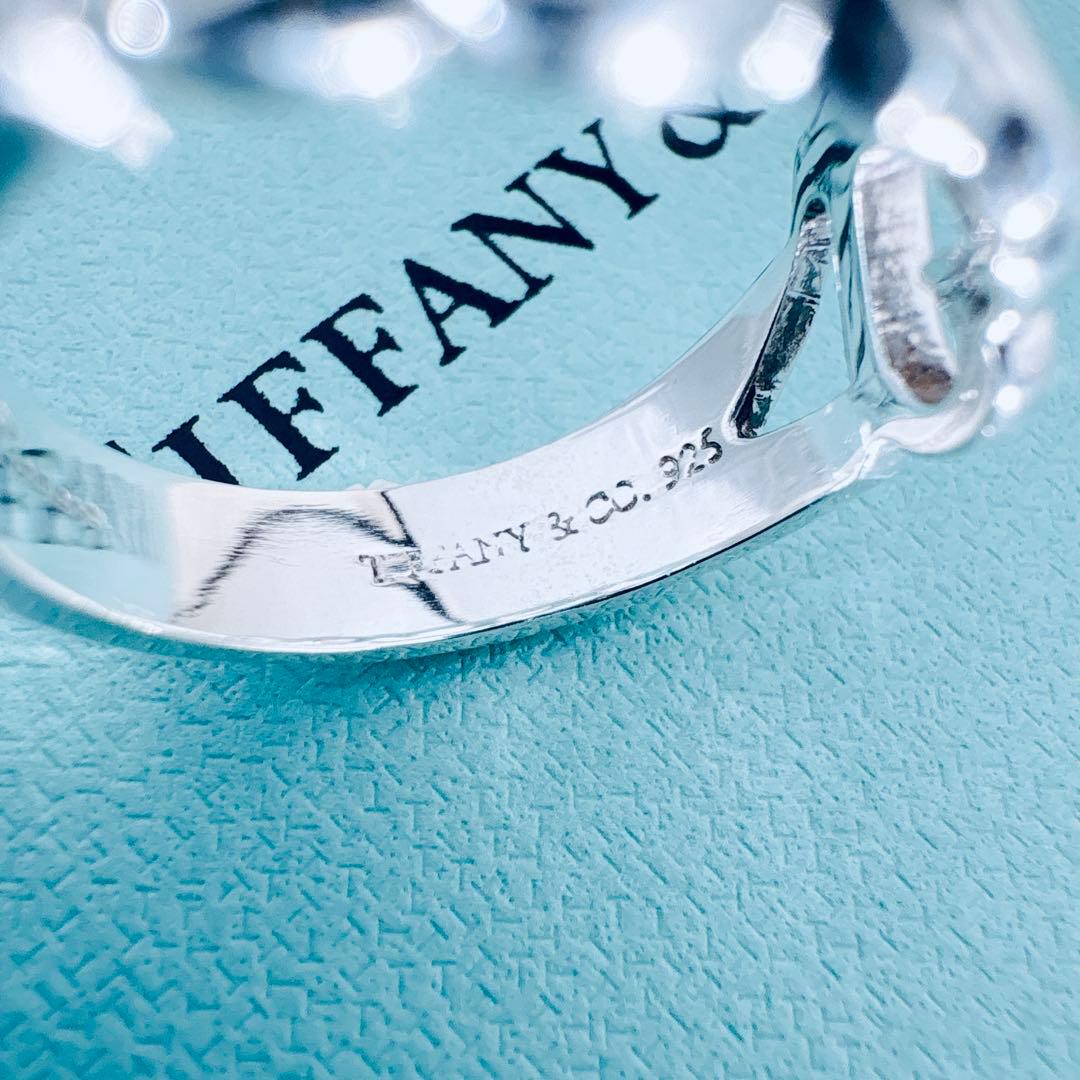 【光沢艶感仕上げ】ティファニー トリプルラビングハート シルバー リング 12号