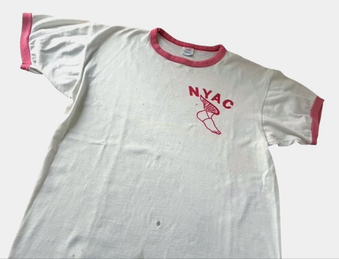 Visco　80s チャンピオン リンガーtシャツ USA製 L