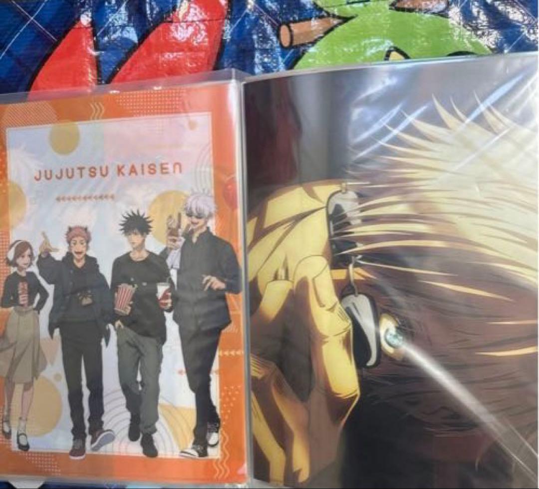 呪術廻戦　クリアファイル98枚　ステッカー3枚　まとめ売り　五条悟