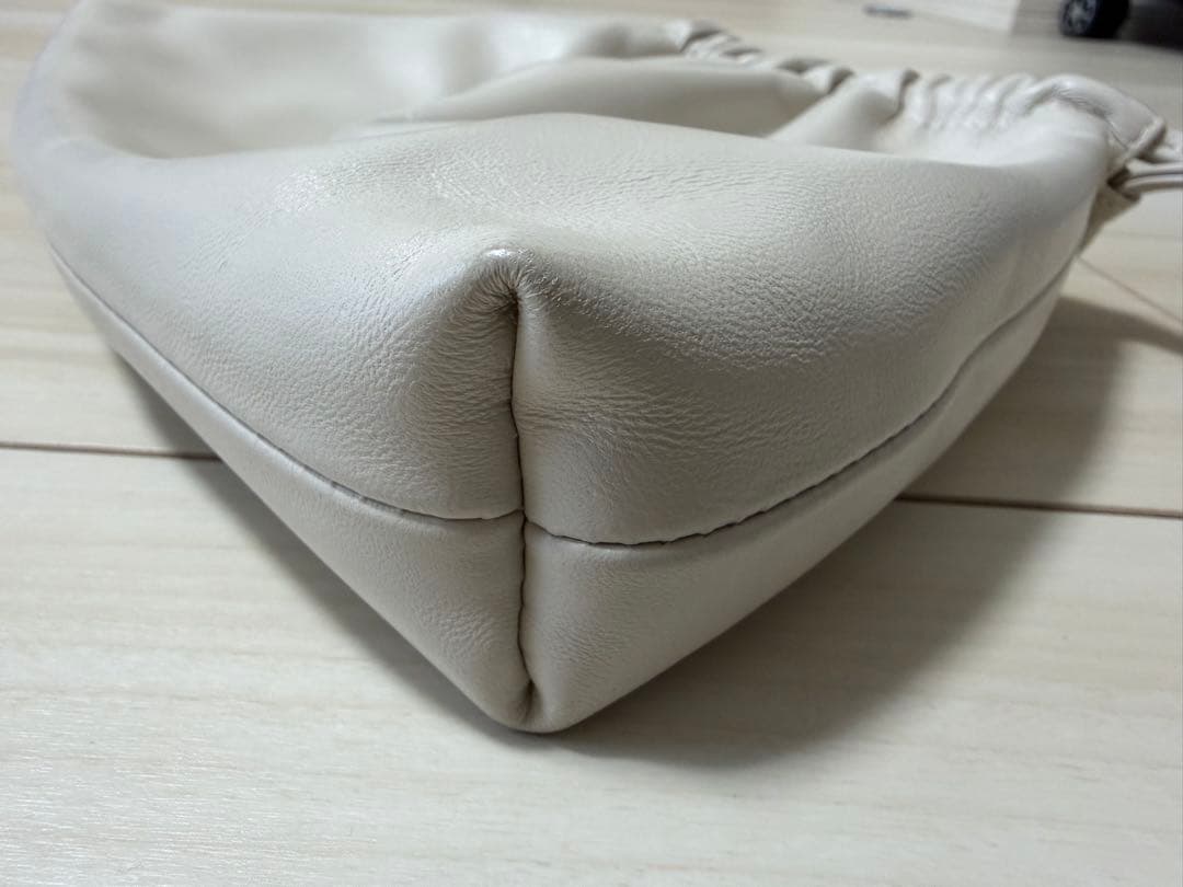 Deuxieme Classe CELERI セルリ 巾着バッグ ホワイト