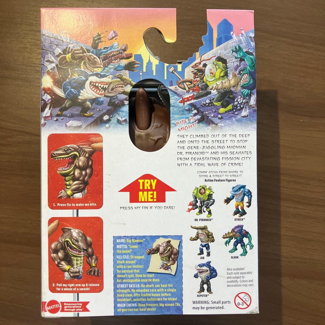 【新品未開封】 Street Sharks BIG SLAMMU