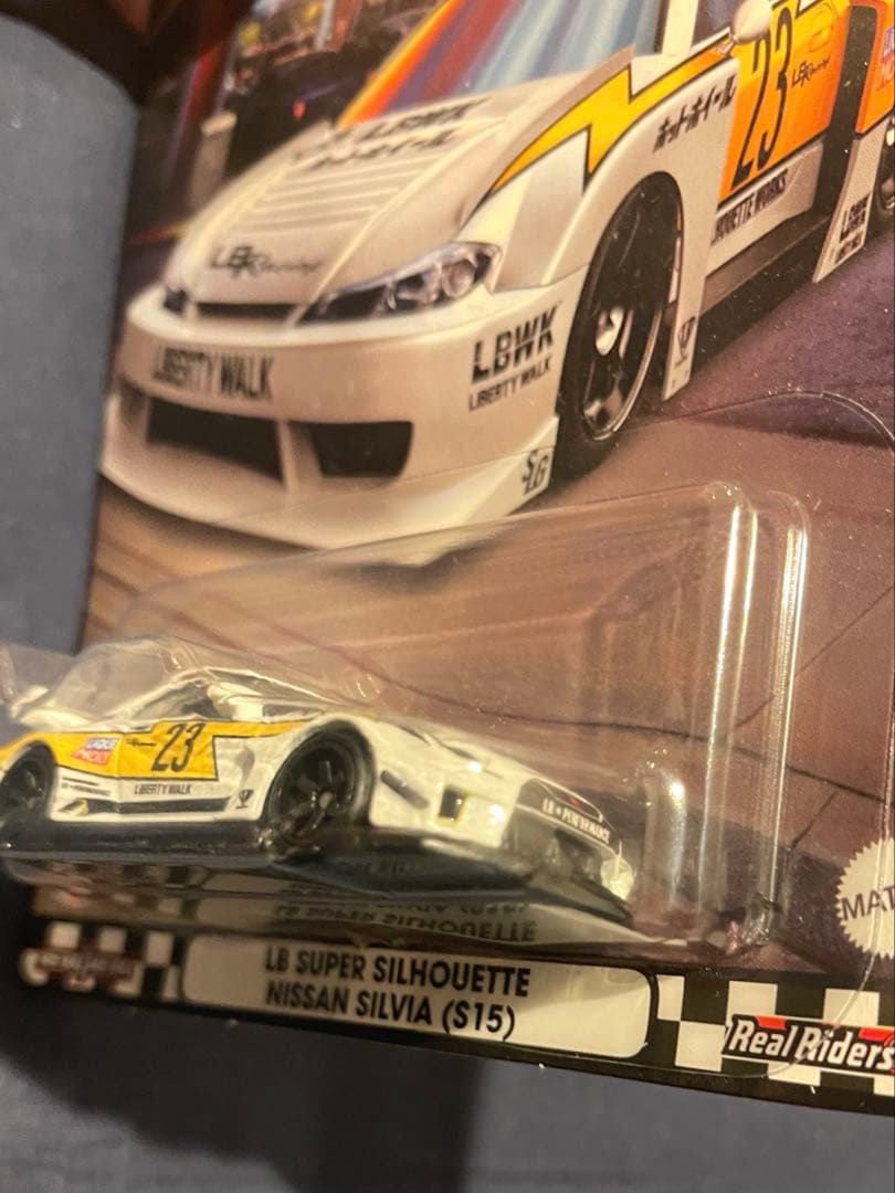 ホットウィール　日産 シルビア S15　エラー品　日産 35GT-RR