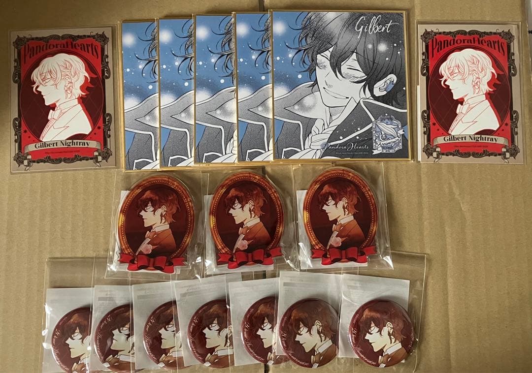 パンドラハーツ　ヴァニタスの手記　くじ 20周年　ギルバート　まとめ17点
